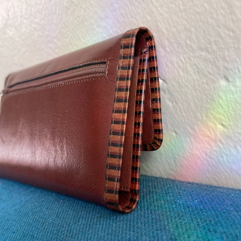 Christian Dior 90s vintage trifold wallet